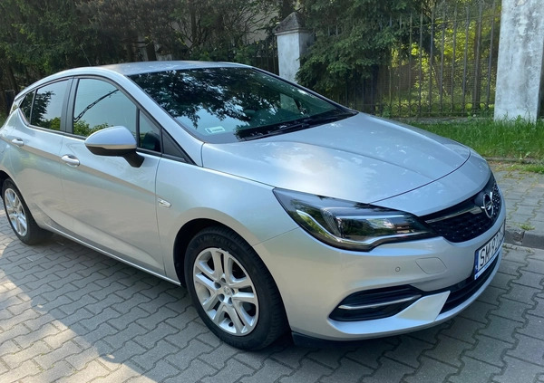 Opel Astra cena 52900 przebieg: 97600, rok produkcji 2020 z Warszawa małe 92